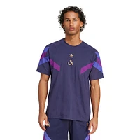 Men's adidas Originals  Navy LA Galaxy Culturewear Collection Fashion Jersey