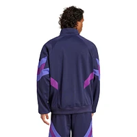 Men's adidas Originals  Navy LA Galaxy Culturewear Collection Half-Zip Top