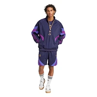 Men's adidas Originals  Navy LA Galaxy Culturewear Collection Half-Zip Top
