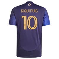 Maillot de joueur adidas Riqui Puig LA Galaxy 2025 RIZON Replica bleu marine pour homme