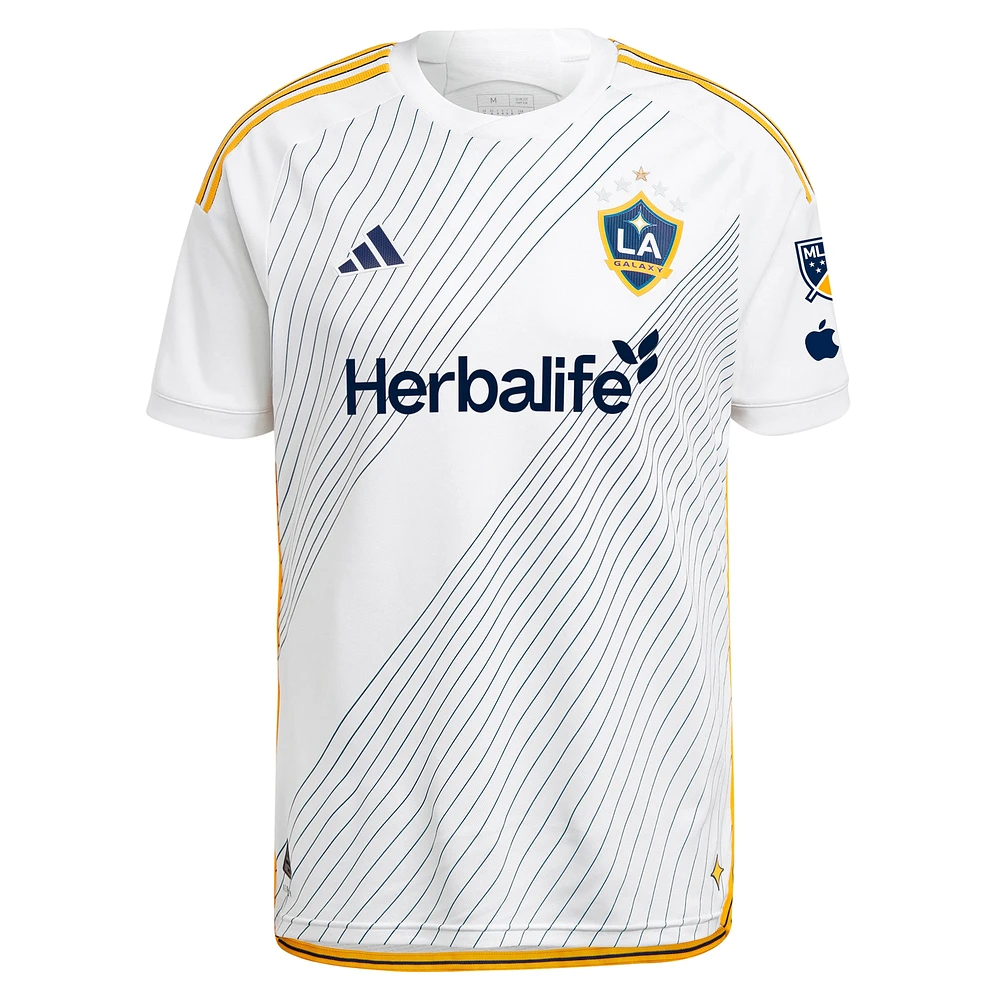 Men's adidas Riqui Puig White LA Galaxy 2024 Angeleno Kit Authentic Player Jersey