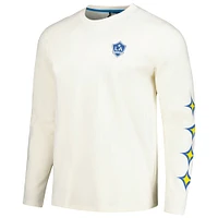 Men's Cream LA Galaxy Local Heavy Long Sleeve T-Shirt