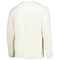 Men's Cream LA Galaxy Local Heavy Long Sleeve T-Shirt