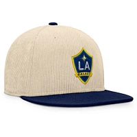 V110793 LA Glx 0DE7 NUT S25 Casquette à visière en velours côtelé Tempo pour homme HATMENSNP 040T-0DE7-ESR-S1H #1