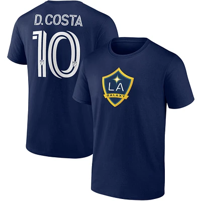 Men's Fanatics Douglas Costa Navy LA Galaxy Authentic Stack Name & Number T-Shirt