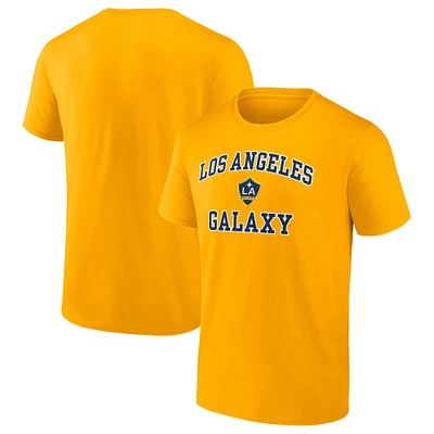 T-shirt Fanatics Gold LA Galaxy Heart & Soul pour hommes