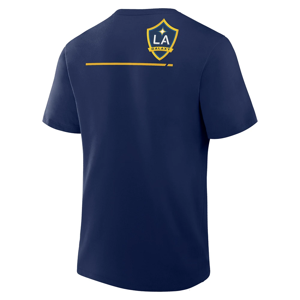 T-shirt Fanatics bleu marine LA Galaxy Corner Kick Legacy pour homme