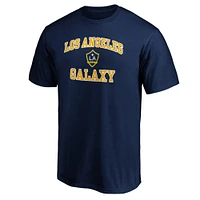 T-shirt bleu marine LA Galaxy Heart & Soul de marque Fanatics pour hommes