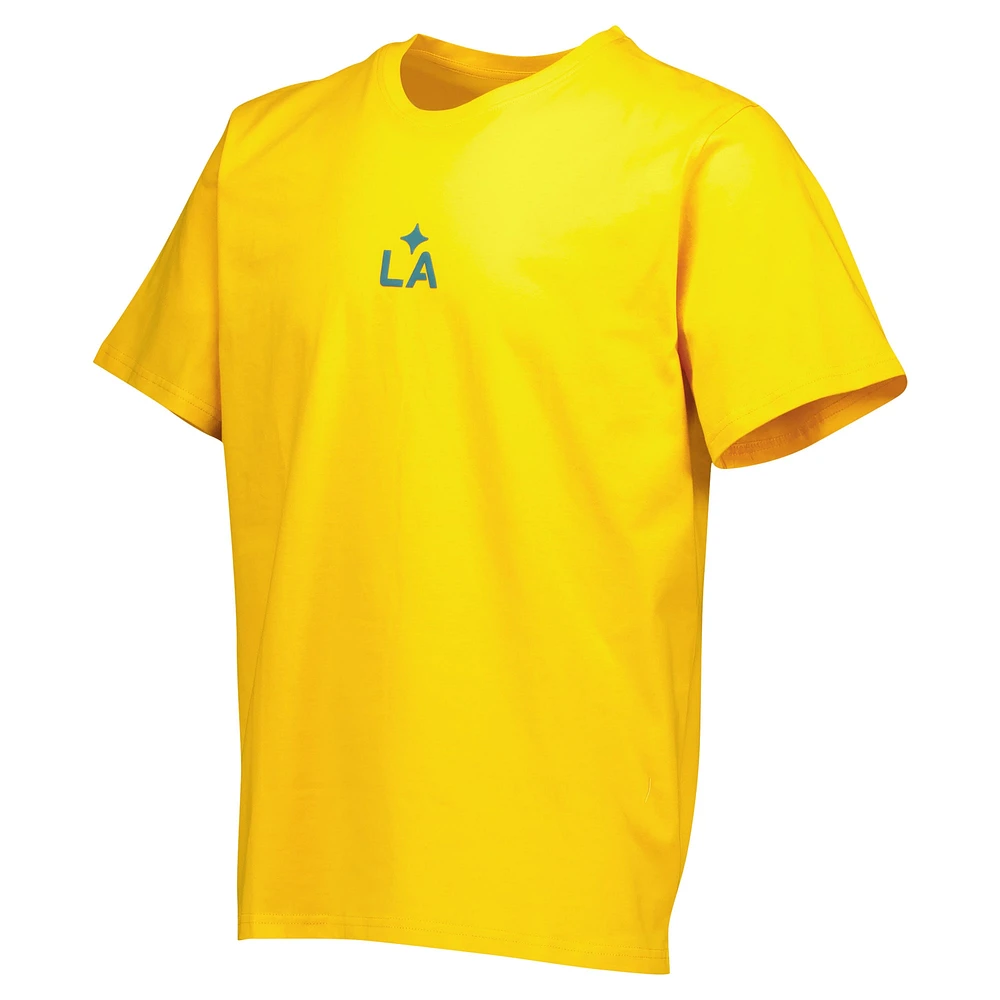 Men's Gold LA Galaxy Street Heavyweight Relaxed T-Shirt