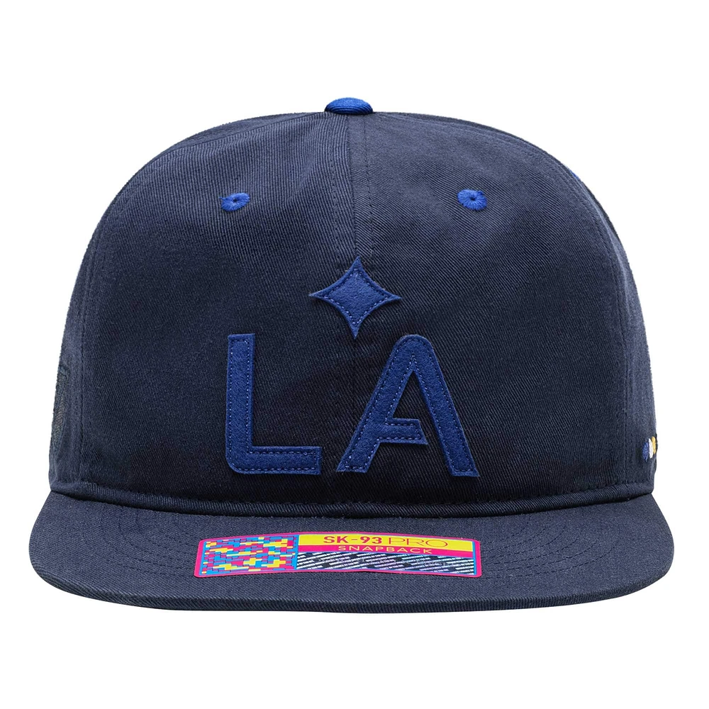 Casquette Snapback LA Galaxy Navy Bankroll pour hommes