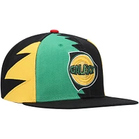 Mitchell & Ness Black LA Galaxy Historic Logo Since '96 Jersey Hook Snapback Hat