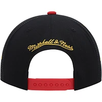 Mitchell & Ness pour homme Noir LA Galaxy Jersey Hook Snapback Hat