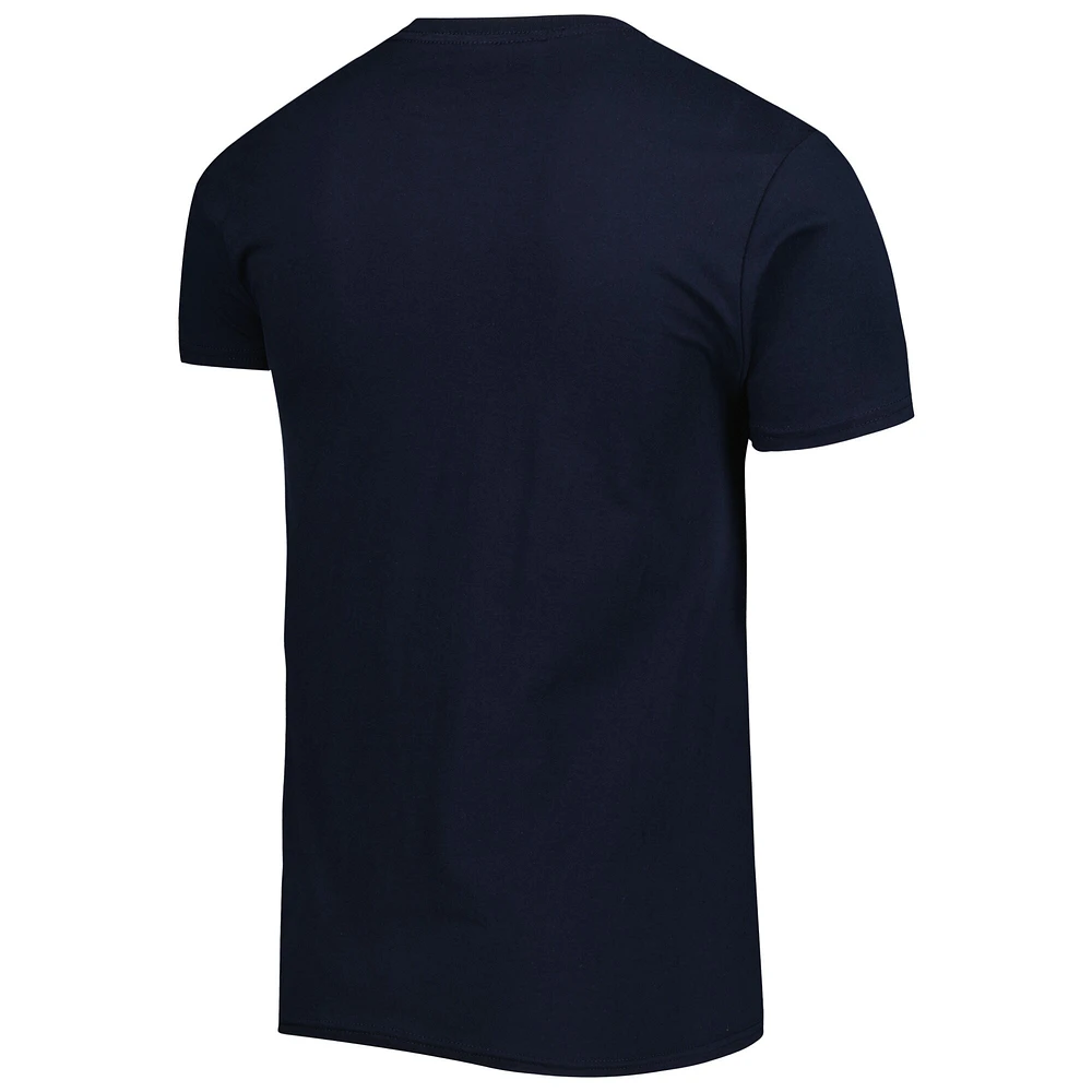 Men's Mitchell & Ness Navy LA Galaxy Serape T-Shirt