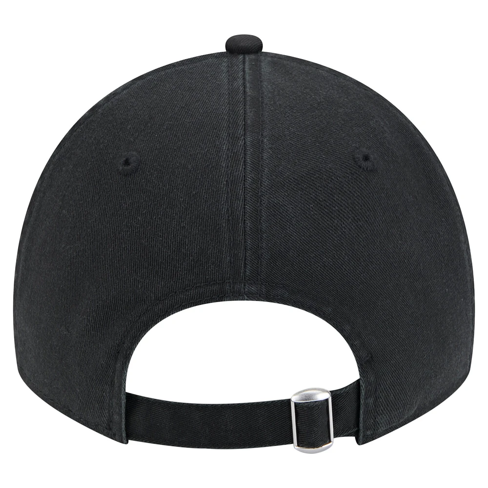 Men's New Era  Black LA Galaxy 2025 Kickoff 9TWENTY Adjustable Hat
