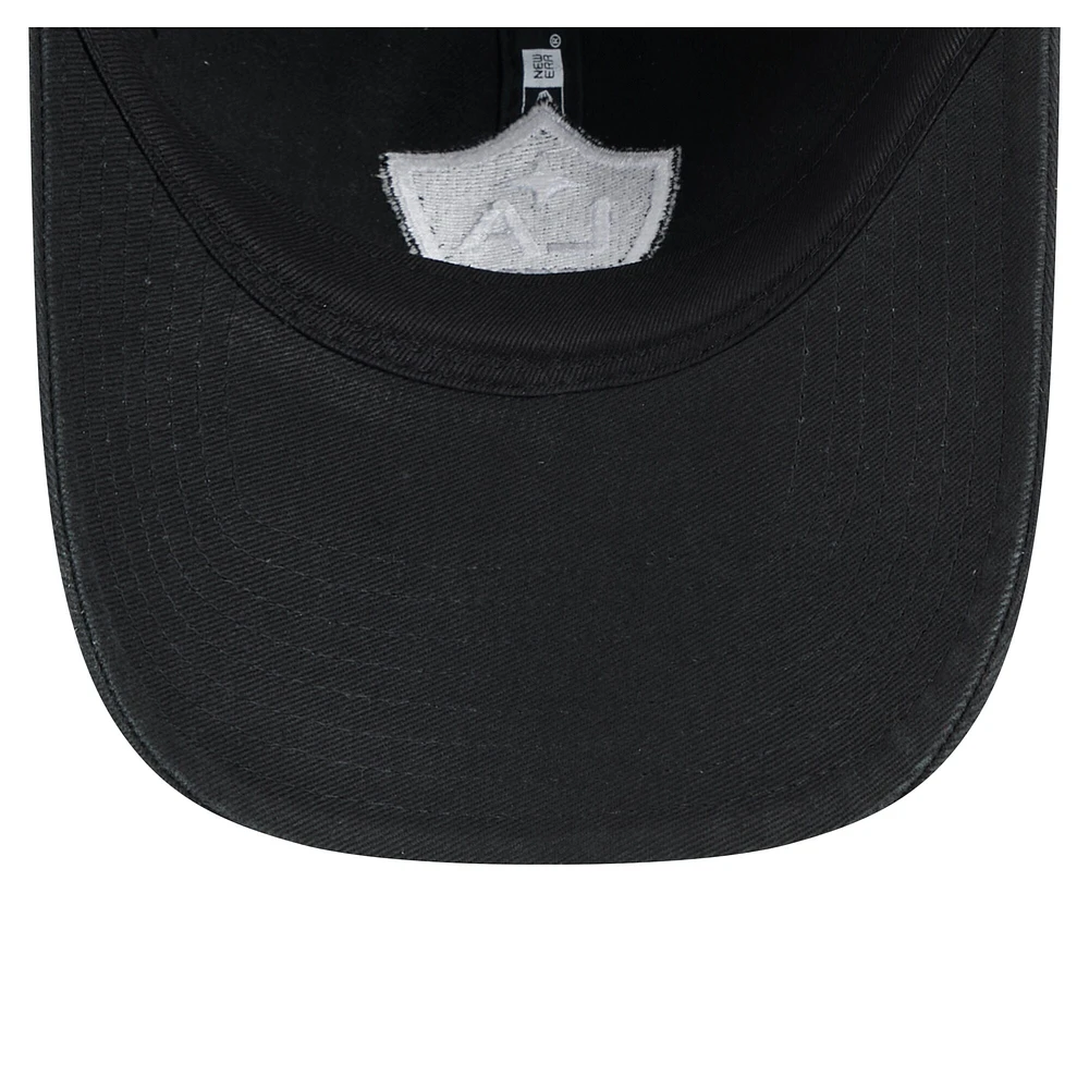 Men's New Era  Black LA Galaxy 2025 Kickoff 9TWENTY Adjustable Hat
