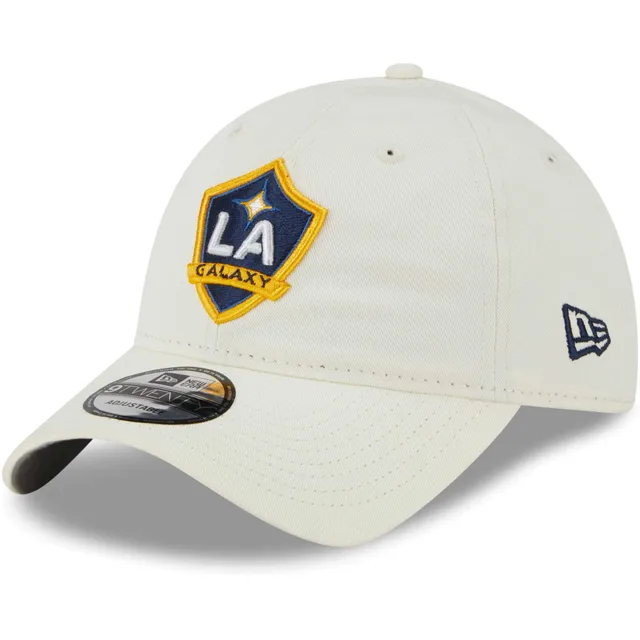 Men's LA Galaxy Mitchell & Ness Blue Acid Wash Snapback Hat
