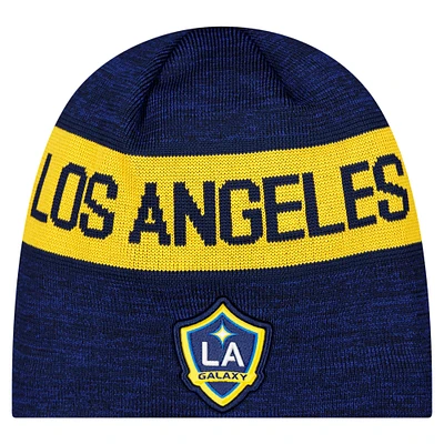 Men's New Era Navy LA Galaxy 2025 Kickoff Beanie