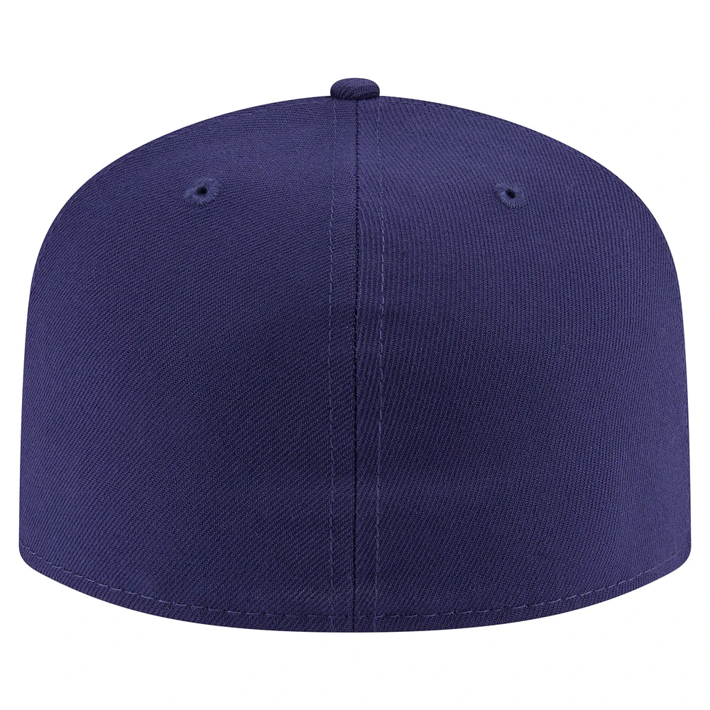 Casquette ajustée New Era 59FIFTY bleu marine LA Galaxy Color Pack pour homme