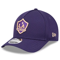 Casquette ajustable New Era Purple LA Galaxy 2025 Jersey Hook 9FORTY M-Crown pour homme