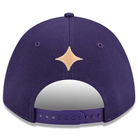 Casquette ajustable New Era Purple LA Galaxy 2025 Jersey Hook 9FORTY M-Crown pour homme