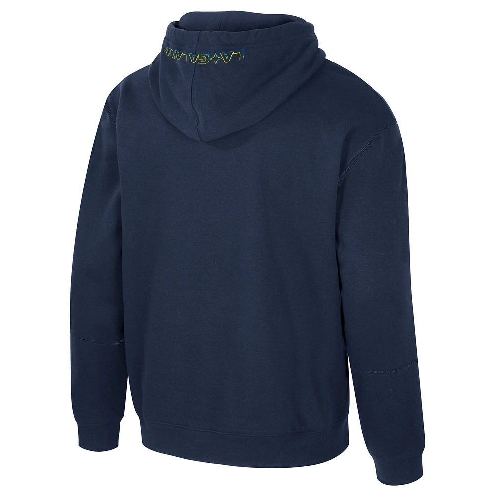 Men's Stadium Essentials Navy LA Galaxy Elementized Pullover Hoodie