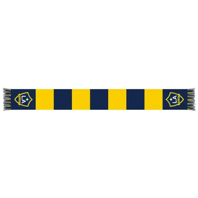 LA Galaxy Team Bar Knit Scarf - Navy/Gold