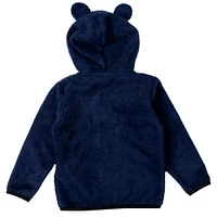 Toddler Sport Design Sweden  Navy LA Galaxy Tie-Breaker Teddy Full-Zip Hoodie