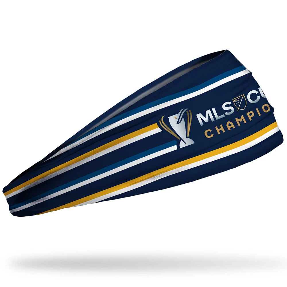 Bandeau unisexe bleu marine de l'équipe des champions de la MLS Cup 2024 des LA Galaxy