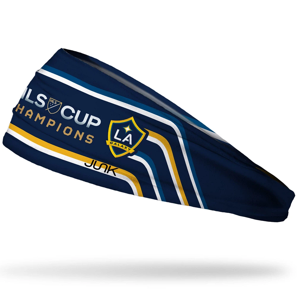 Bandeau unisexe bleu marine de l'équipe des champions de la MLS Cup 2024 des LA Galaxy