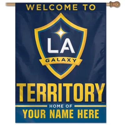 LA Galaxy WinCraft Personalized 27'' x 37'' One-Sided Banner