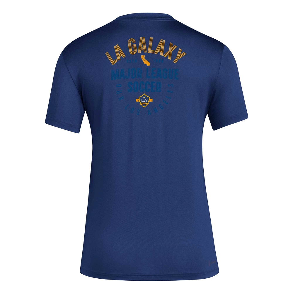 T-shirt adidas noir LAFC Local Stoic AEROREADY pour femme