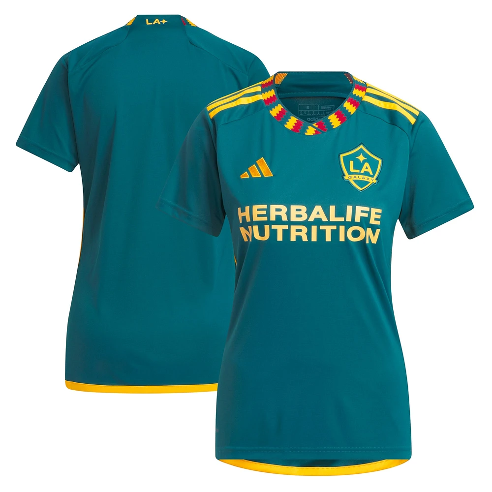 Women's adidas Green LA Galaxy 2023 Kit Replica Jersey