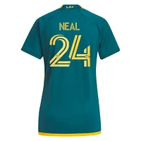 Women's adidas Jalen Neal Green LA Galaxy 2024 Kit Replica Player Jersey