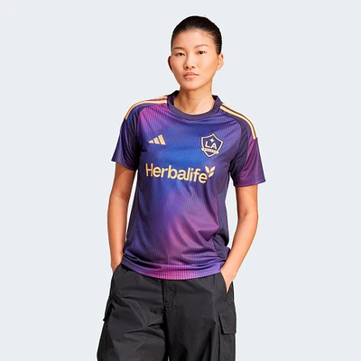 Maillot adidas LA Galaxy 2025 RIZON Replica bleu marine pour femme