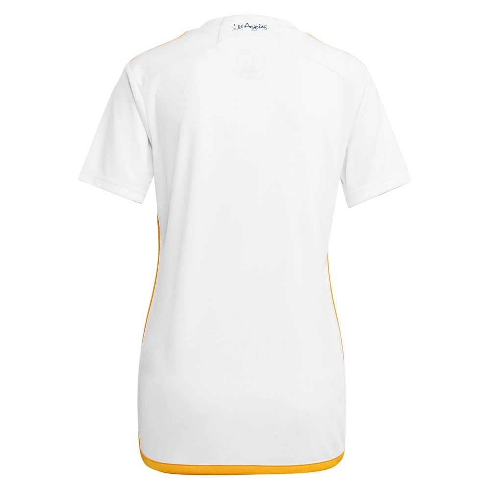 Women's adidas  White LA Galaxy 2024 Angeleno Kit Replica Jersey