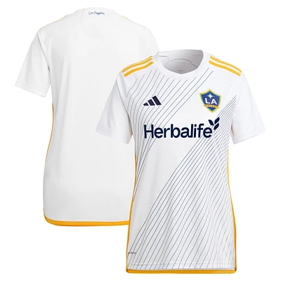 Women's adidas  White LA Galaxy 2024 Angeleno Kit Replica Jersey