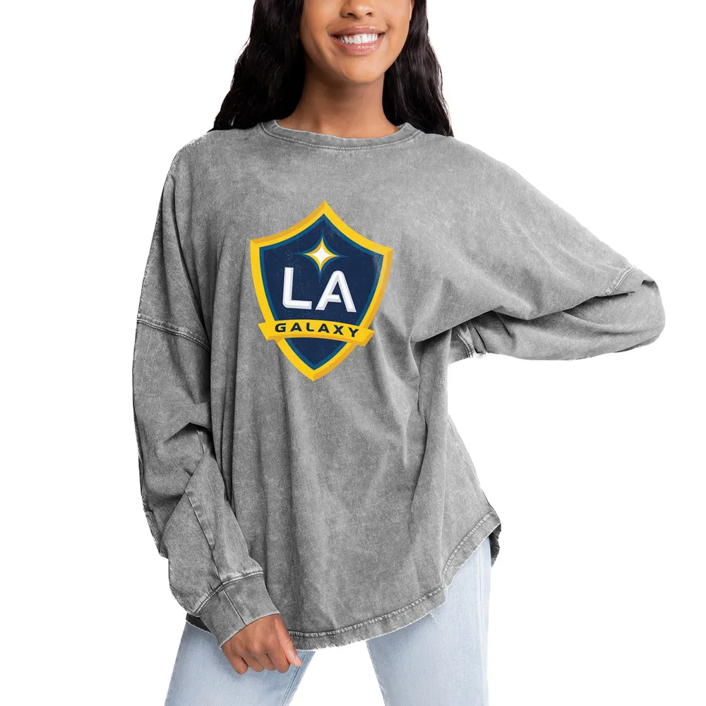 Women's Gameday Couture Gray LA Galaxy V-Neck T-Shirt