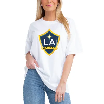 LA Galaxy Gameday Couture Women's Oversized T-Shirt - White
