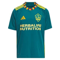 Youth adidas Gastón Brugman Green LA Galaxy 2023 Kit Replica Player Jersey