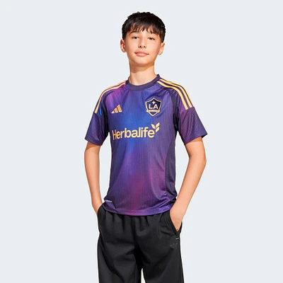 Youth adidas  Navy LA Galaxy 2025 RIZON Replica Jersey