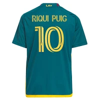 Youth adidas Riqui Puig Green LA Galaxy 2024 Kit Replica Player Jersey