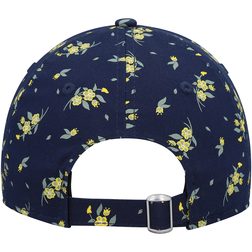 Casquette réglable bleu marine LA Galaxy Bloom 9TWENTY New Era pour jeune