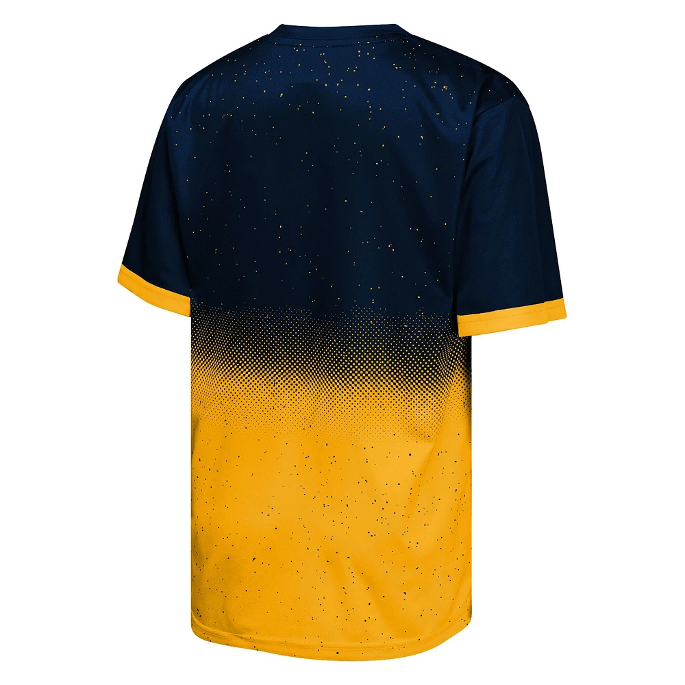 T-shirt bleu marine LA Galaxy Stalwart Defender pour jeunes Outerstuff