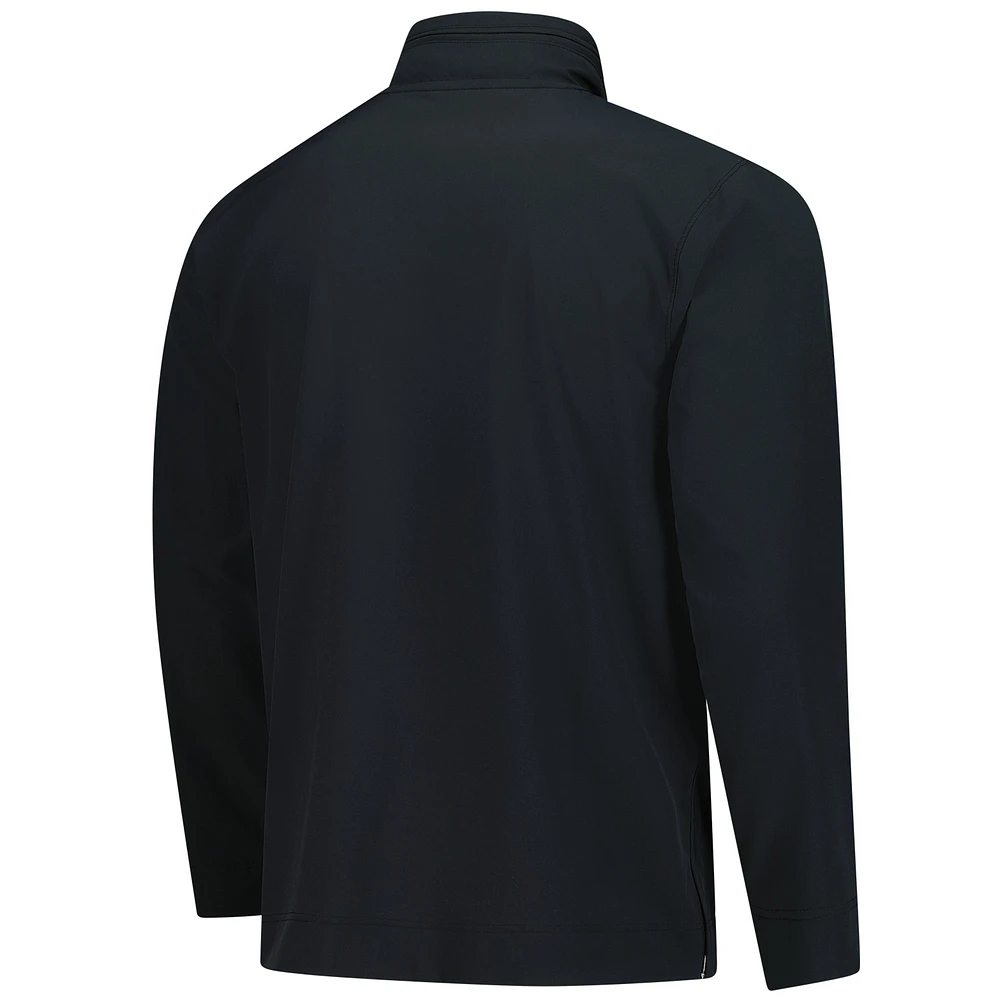 Veste d'entraîneur légère à quart de zip Nike LA28 noire pour homme