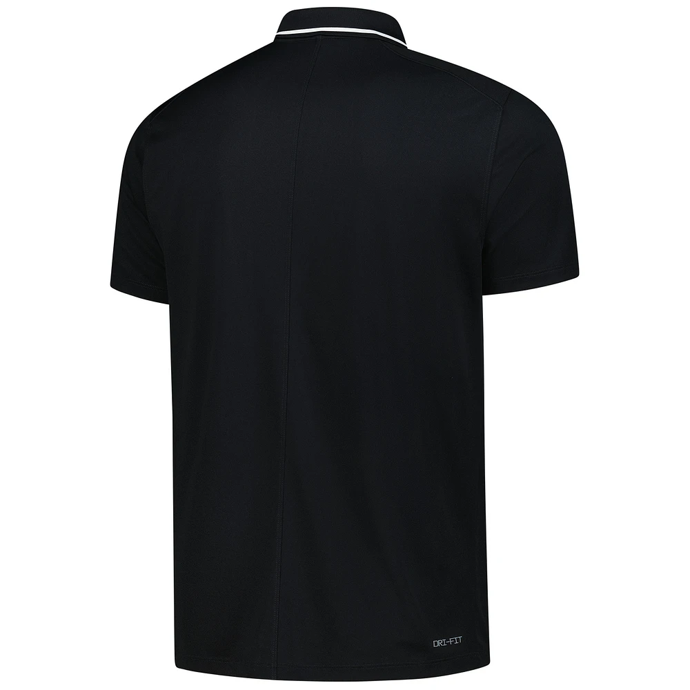 Men's Nike  Black LA28 Summer Olympics Retro Coach Performance Polo