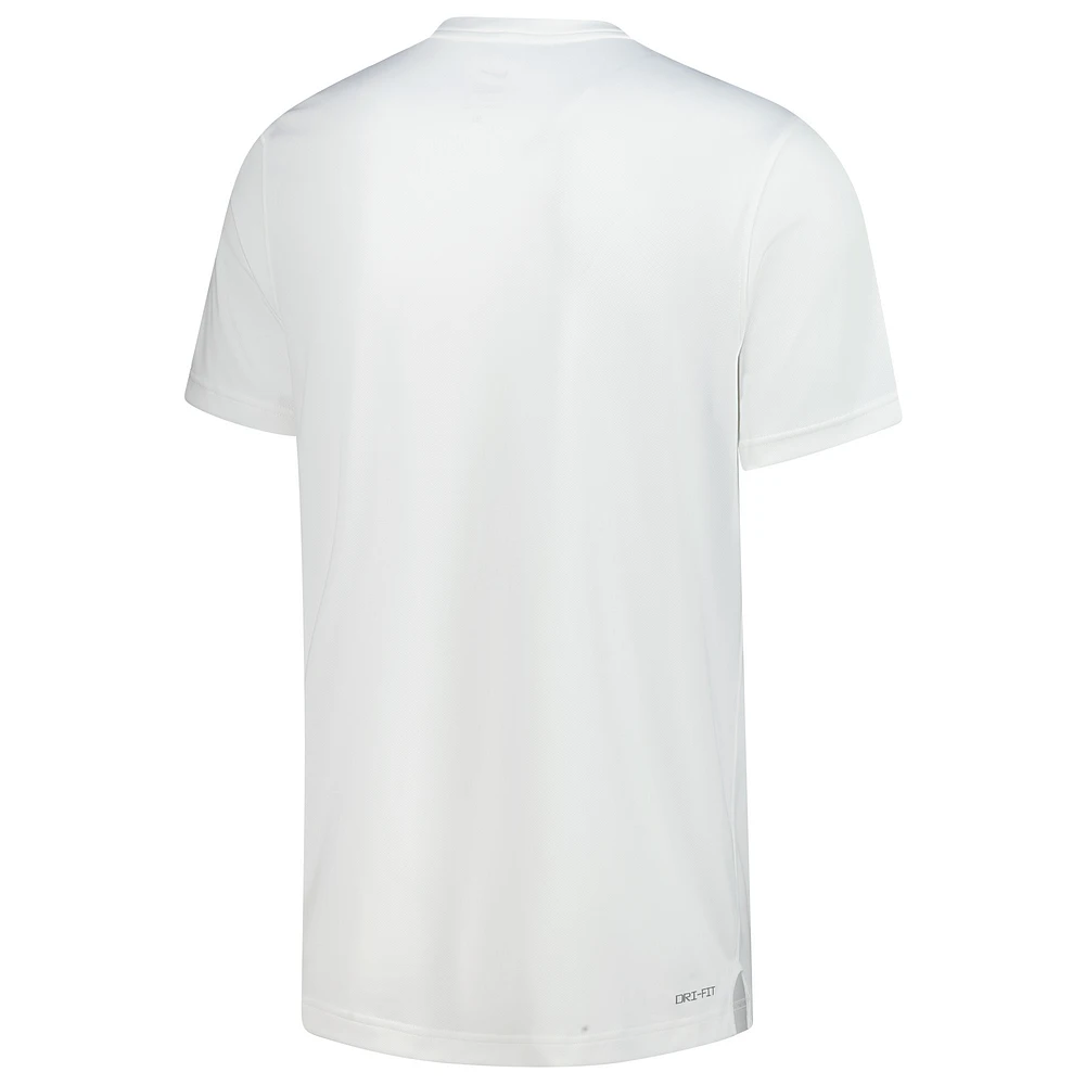 Men's Nike  White LA28 Paralympics Performance Coaches T-Shirt