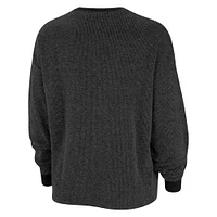 Sweat-shirt de yoga surdimensionné Nike Charcoal LA28 pour femme