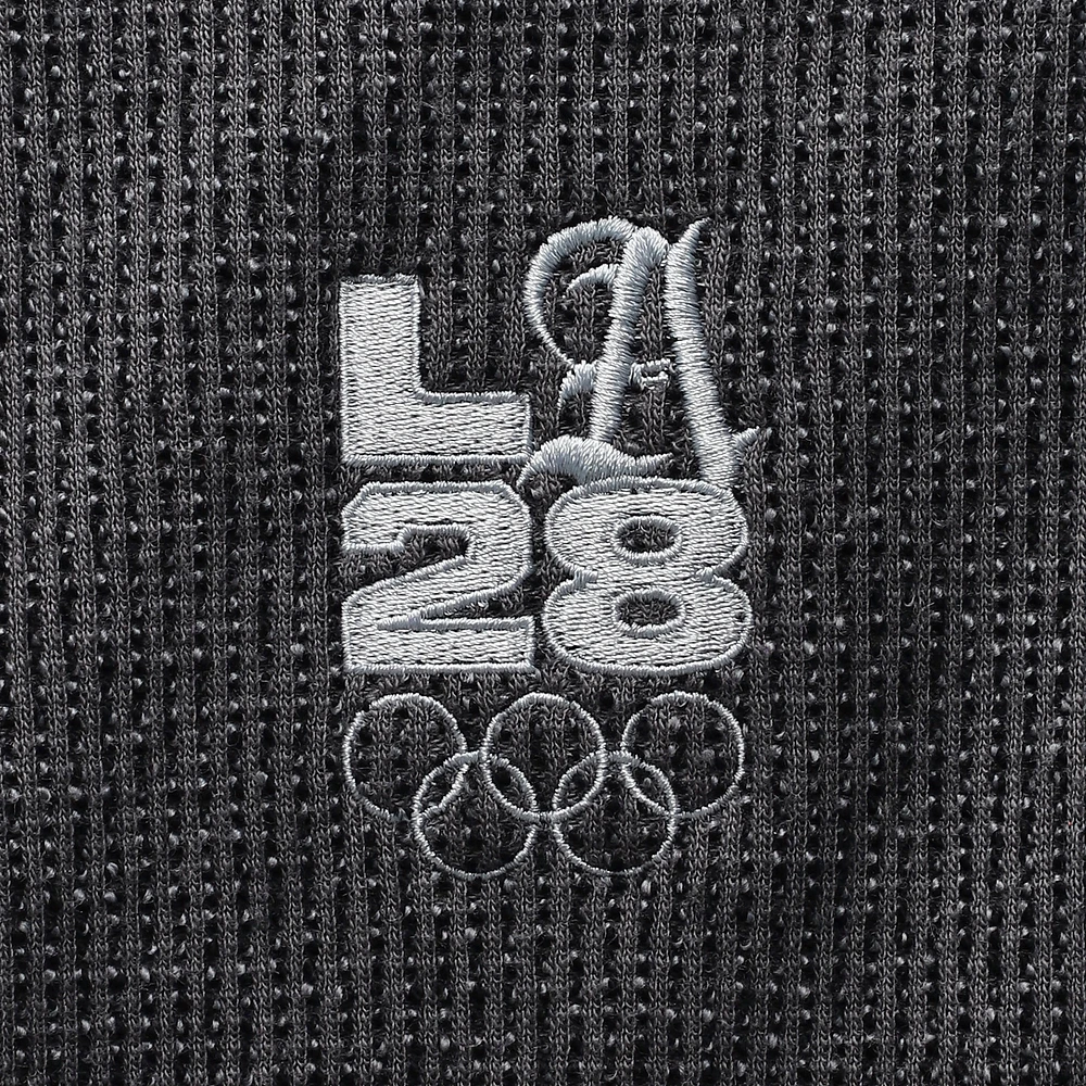 Sweat-shirt de yoga surdimensionné Nike Charcoal LA28 pour femme