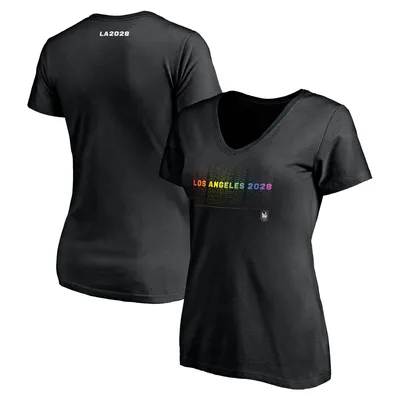 Chicago White Sox Fanatics Branded Women's City Pride V-Neck T-Shirt - Black