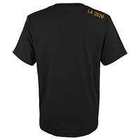 Youth Black LA28 Summer Olympics Skateboarding T-Shirt